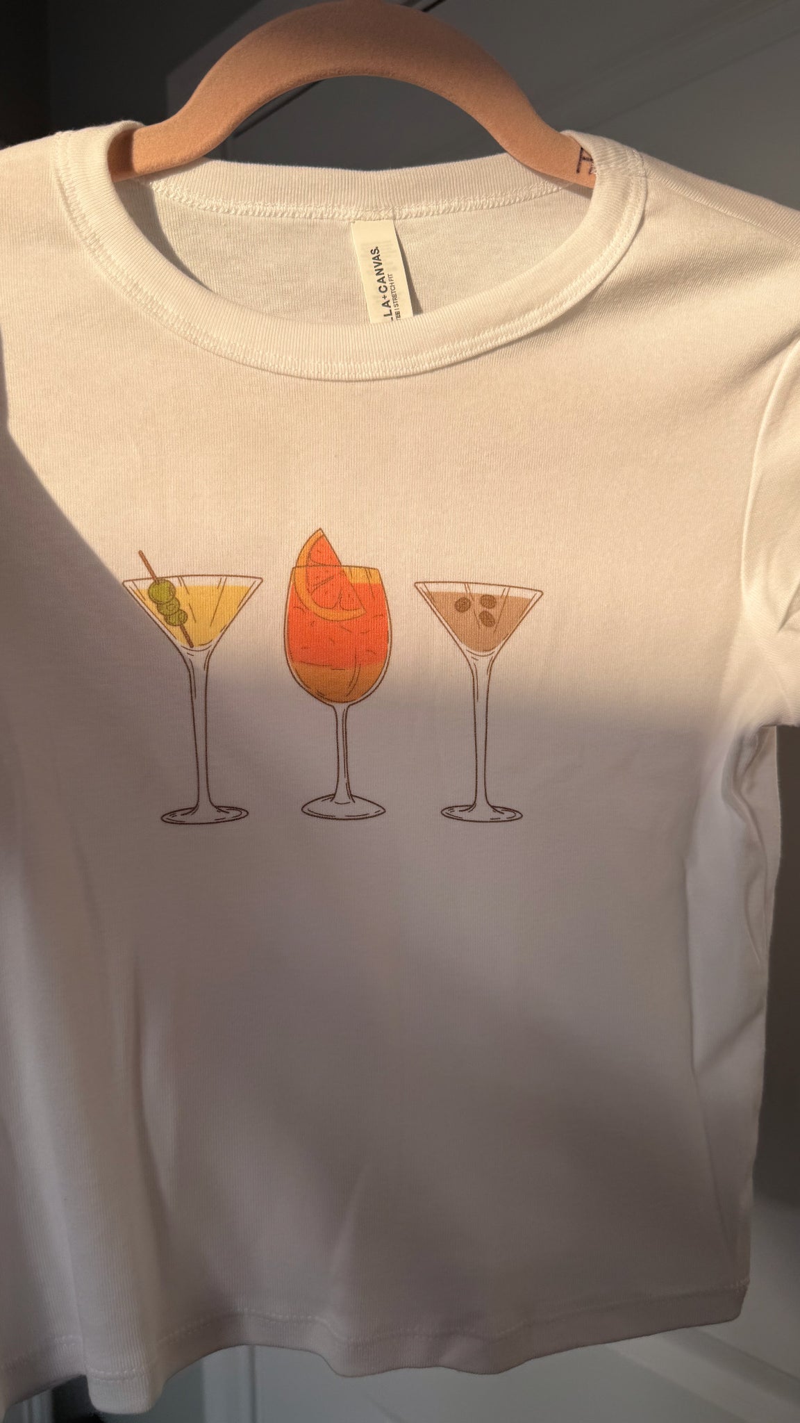 Cocktails Micro Rib Baby Tee