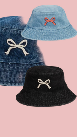 Spend It Denim Bucket Hat