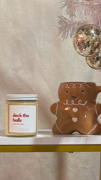 Deck The Halls Candle