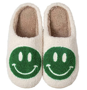 Smile For Me Slippers (Green)